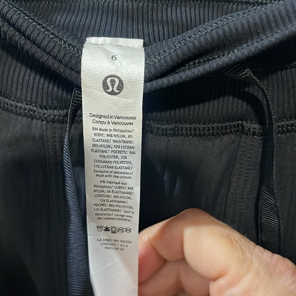 Lululemon Athletica Charcoal Joggers - Picture 3 of 4
